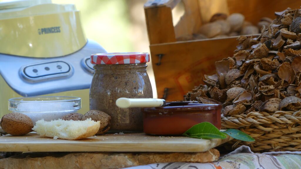 Receta de mantequilla de almendras casera