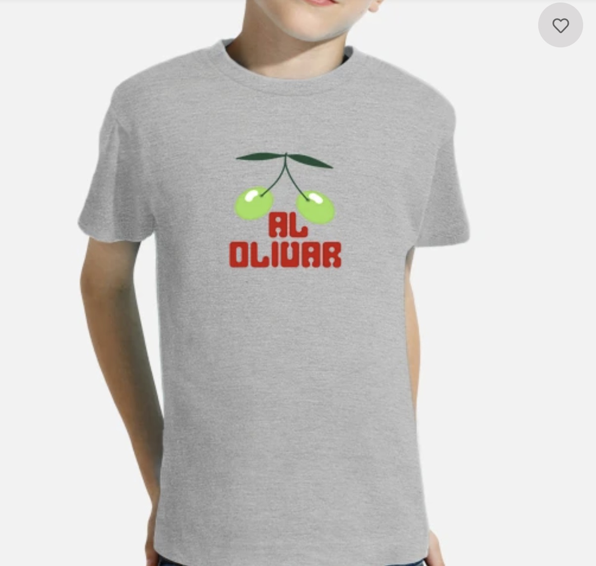 Camiseta clásica para niños - gris