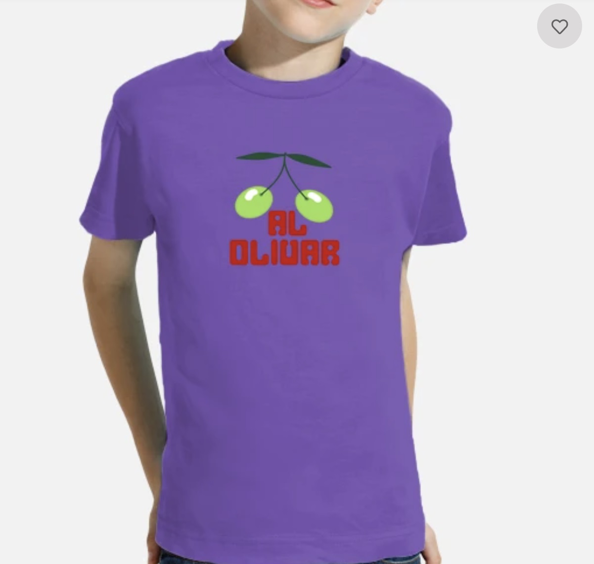 Camiseta clásica para niños - morado