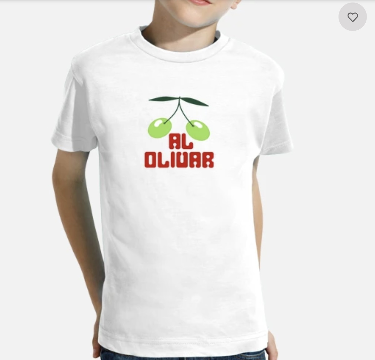 Camiseta clásica para niños - blanco