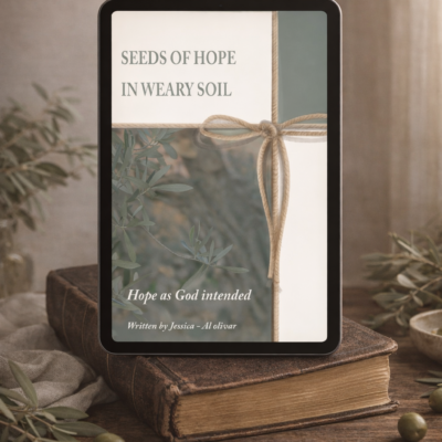 Seeds of hope in weary soil - English
