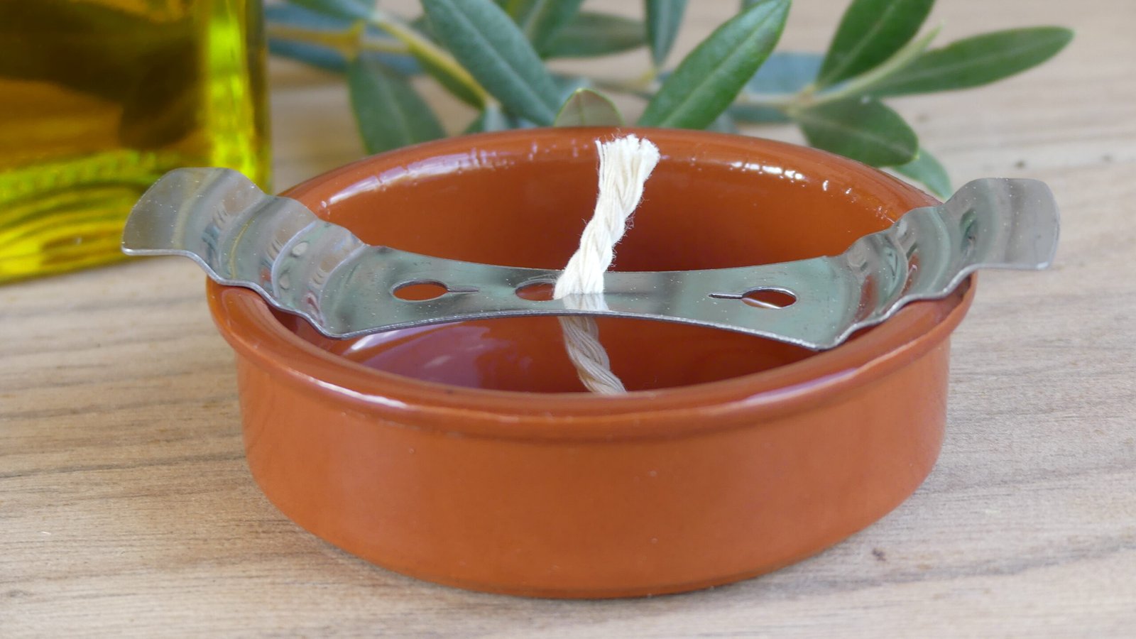 Kit lámpara de aceite de oliva – Ritual de luz natural - Imagen 3