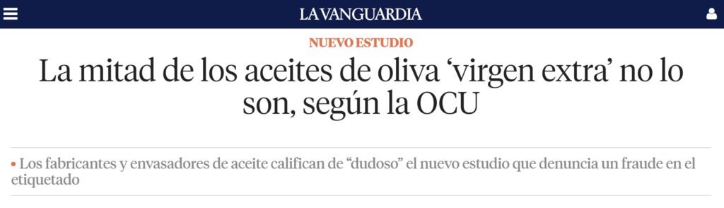 La vanguardia frause en el etiquetado