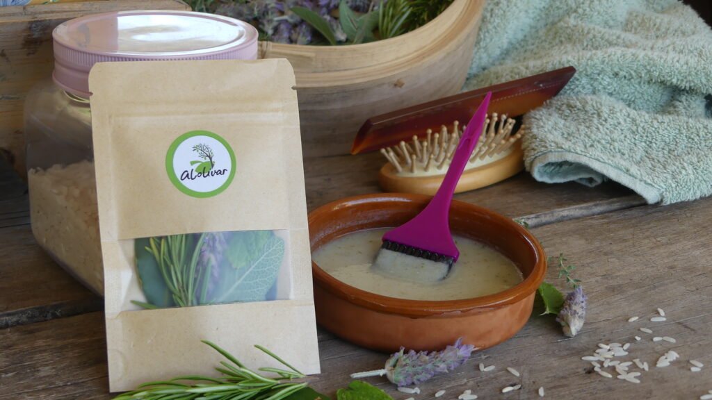 kit de hierbas frescas cuidadosamente seleccionado de nuestro olivar para esta receta.