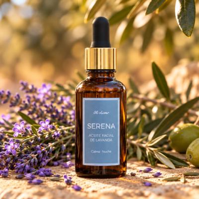 Aceite facial de lavanda