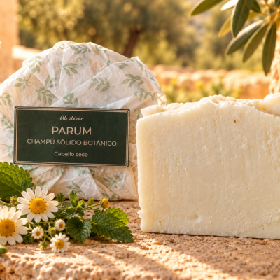 PARUM | Champú sólido botánico para cabello seco